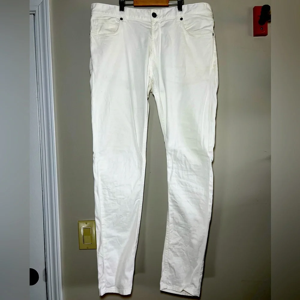 ZARA white slim fit jeans - Picture 1 of 3